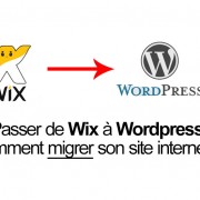Migrer de Wix à Wordpress